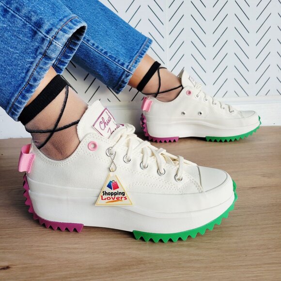 ❤️Converse Run Star Hike Platform Color Pop Sz 10 Women's Shoes Sneaker A14271C - Picture 5 of 12